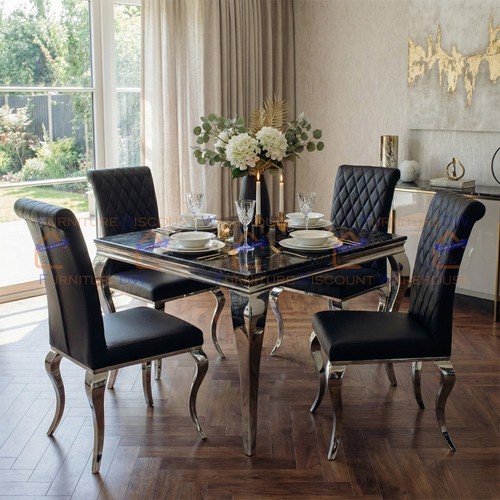 100cm square black gold - 100cm,