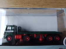 Oxford Diecast Eddie Stobart Express Haulage ERF With Flatbed Trailer. 76LV003.
