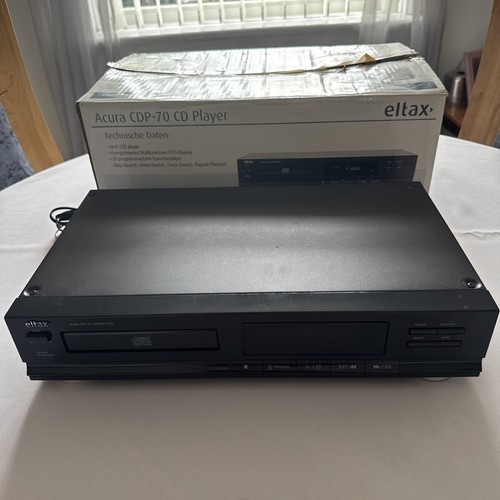 Eltax acura cdp player - cdp-70, cd