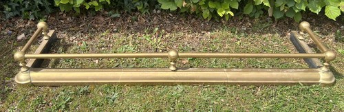 Antique vintage brass fireside - antique,