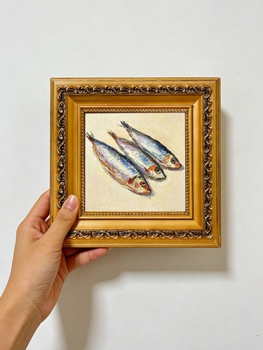Vintage three sardines kitchen - three,