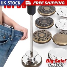 10pcs Metal Jeans Buttons 17mm