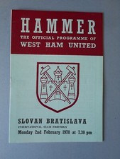 West Ham Slovan Bratislava