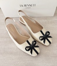 LK Bennett Cream Leather