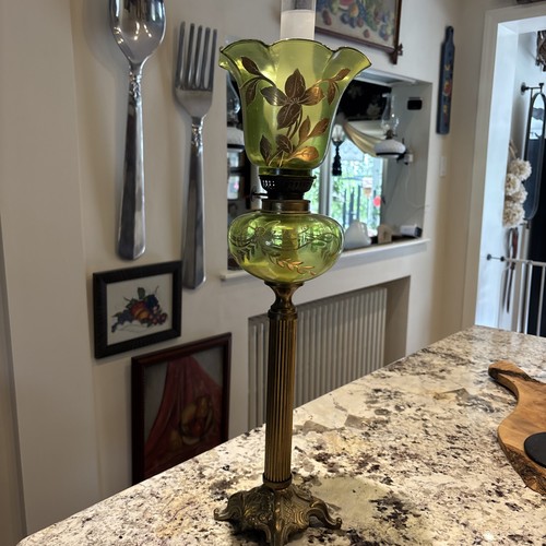 Beautiful brass oil - brass,