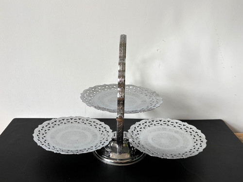 Vintage tier folding cake - tier,