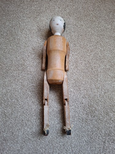 Vintage peg wooden large 31cm - peg,