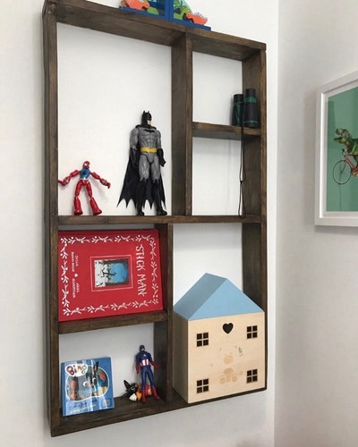 Industrial vintage bookcase - industrial,
