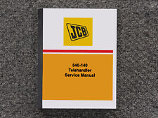 JCB Telehandler 540-140 Repair Service Shop Manual