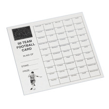 10 x 50 Team football scratch