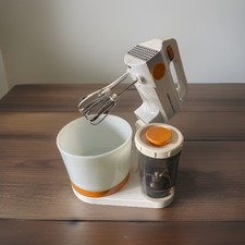 Vintage Retro Kenwood Chefette Mixer Complete & in Working Order A360 Orange