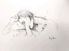 Original A4 Scribble Ink