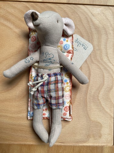 Maileg tattooed dad mouse with - mouse,