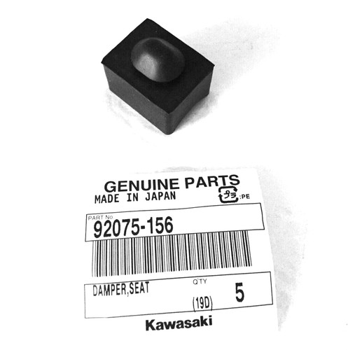 Kawasaki seat damper rubber - seat,