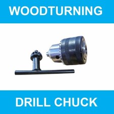 WOODTURNING KEYED DRILL CHUCK