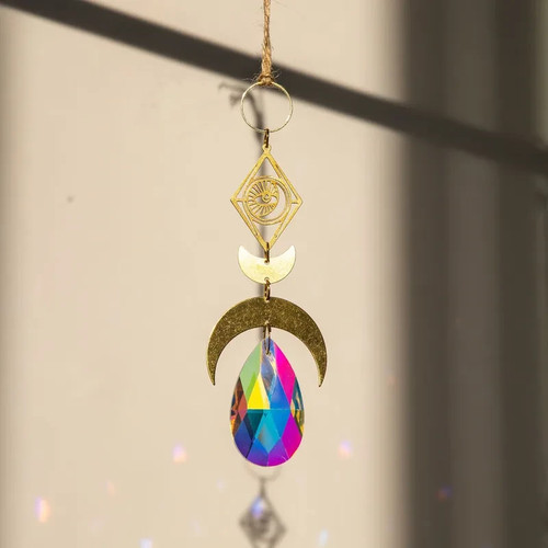 Crystal prism pendant - prism, |