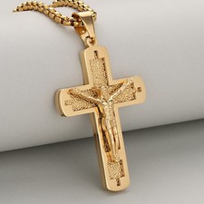 Unisex JESUS Crucifix Cross