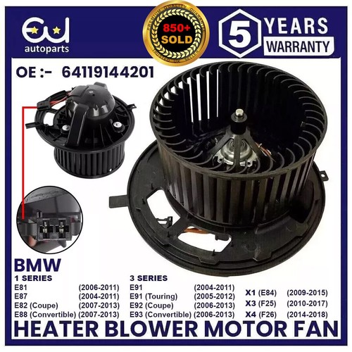 Heater blower motor fan for - motor,