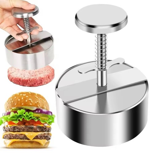 Hamburger patty maker press - patty,