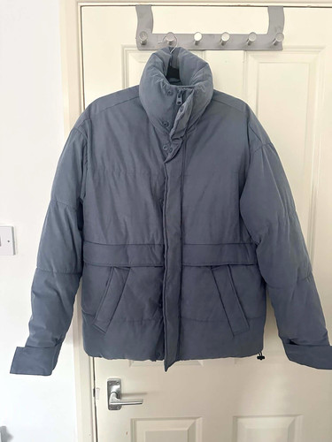 Zara grey blue - blue, puffer