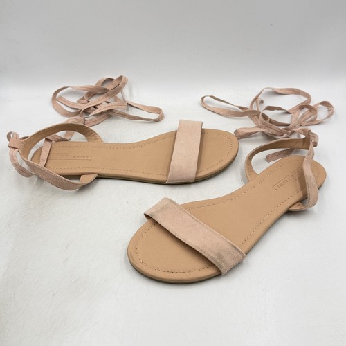 Asos nude pink suede - nude,