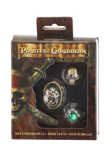 Jack sparrow ring set - sparrow,