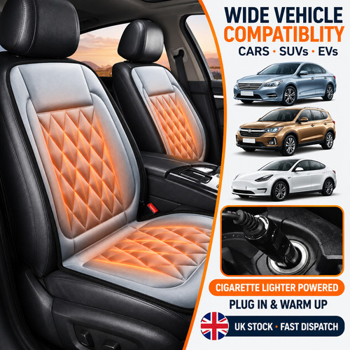 Smart heated car seat - heated, cushion