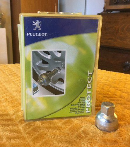 Peugeot locking wheel nut - peugeot,