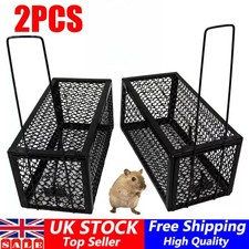 2 Pcs Rat Trap Mouse Catcher Humane Cage Live Animal Rodent Mice Indoor Outdoor