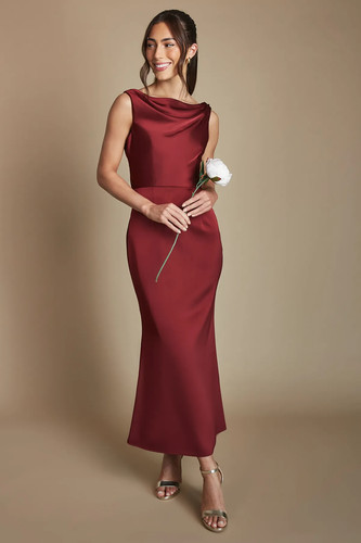 Oasis wine bridesmaid - oasis, dress