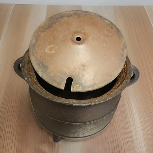 Cast iron bean pot - iron, gypsy