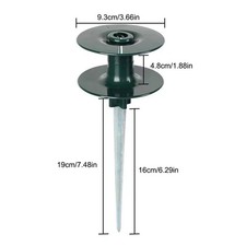 Hose Guide With Heavy Duty Garden Hose Guide Resin Wheel Smooth Roller