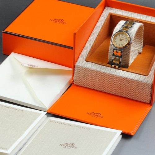 Near mint hermes clipper - clipper, gold