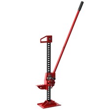 HOMCOM 48" 3 Tonne High Lift Farm Jack for 4x4 Tractors Trucks, Red
