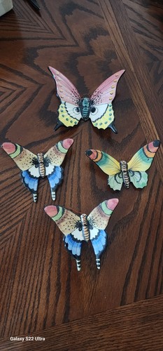 Ceramic hand painted butterfly - ceramic, hand-painted