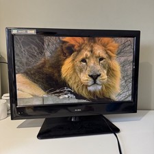 ALBA 19” Black LCD TV With Built In DVD Player, AELKDVD1988 - No remote GC