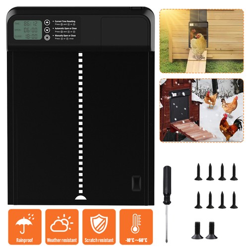 Automatic chicken coop door - uk,