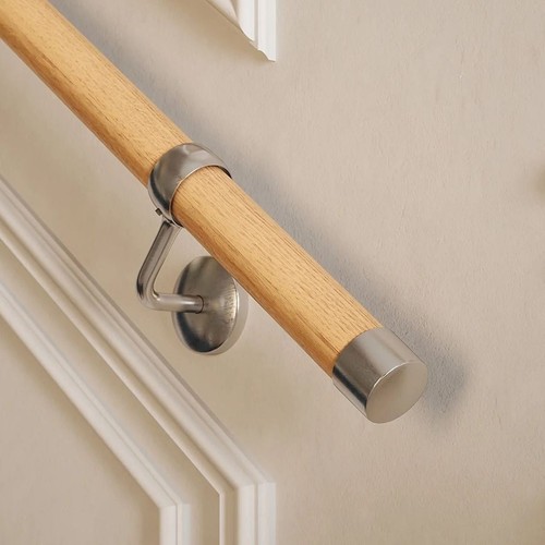Oak stair handrail - handrail, kit