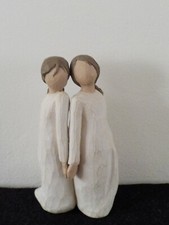 Lovely Willow Tree Twin Sisters Ornament Named "Two Alike" By Suzan Lordi 2004