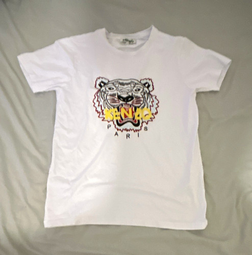 Kenzo white tiger - tiger, graphic