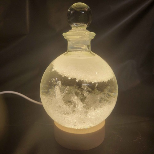 Fitzroy storm glass barometer - glass,