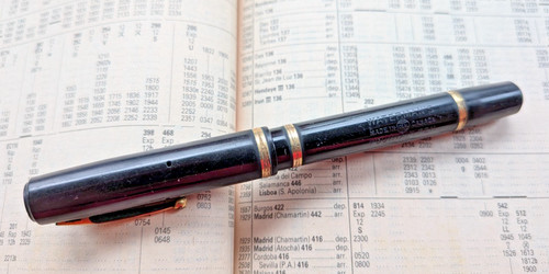 Waterman black fountain - 92,