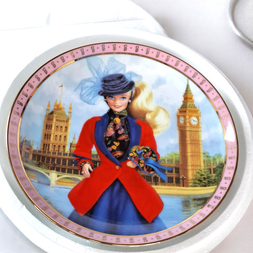 Barbie visits england - barbie,