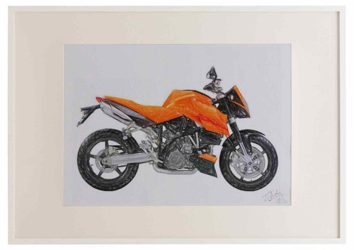 Ktm 990 duke 2004 framed - 990, a2