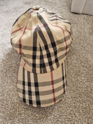 Vintage burberry cap hat - burberry,