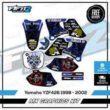 Yamaha YZF 426 1998 - 2002 Motocross Graphics Kit Stickers Decals Wrap