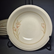 6 Bilton Spring Bouquet Crocus Bowls 16cm Cereal Soup Dessert Vintage Retro