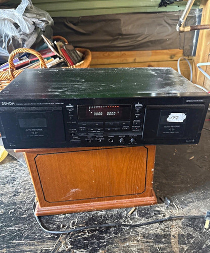 Denon drw 580 double cassette - denon, drw-580
