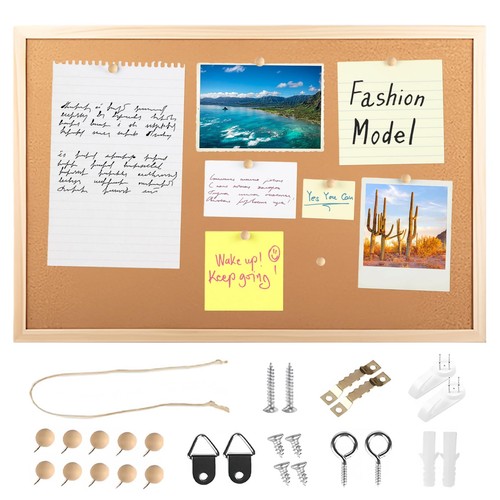 30x40cm cork board notice - cork,