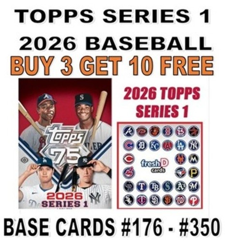 2026 topps series baseball - series, 1